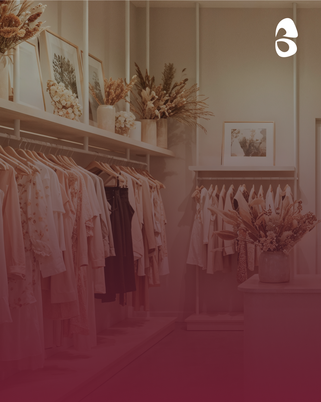 Interior de una boutique local